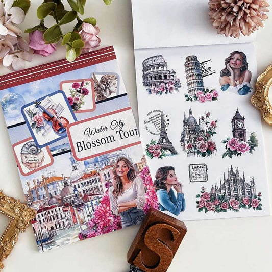 Water City Bloom Tour Sticker Book 20Sheets