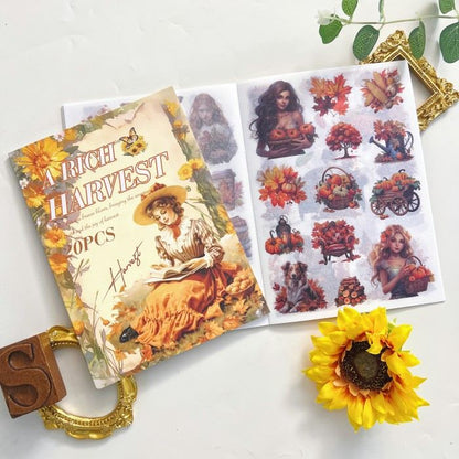 Rich Harvest Sticker Book 20Sheets