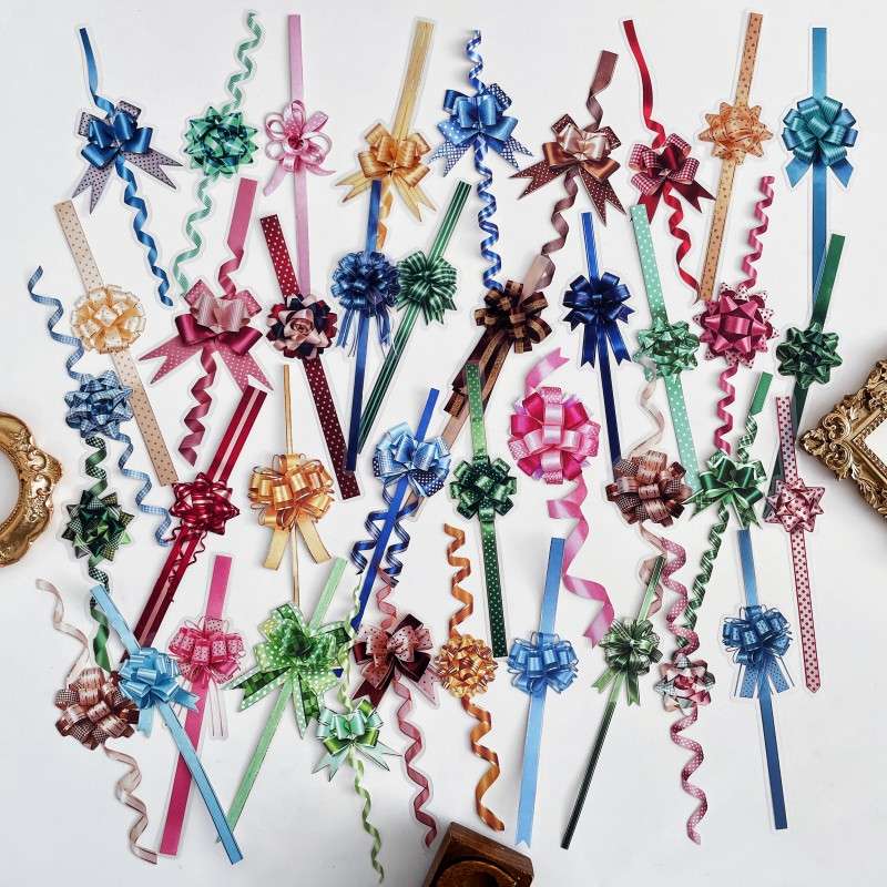 Ribbon Letter Sticker 40PCS