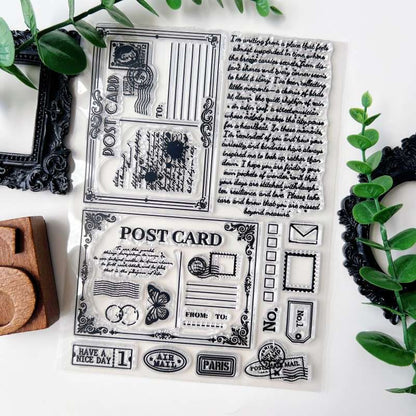 Wander Post Clear Stamp