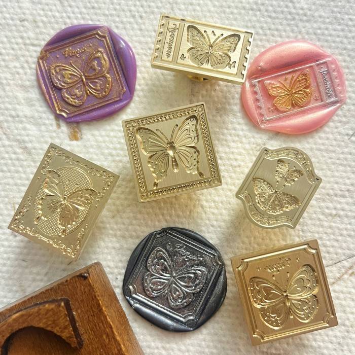 Butterflies Sealing Wax Stamp