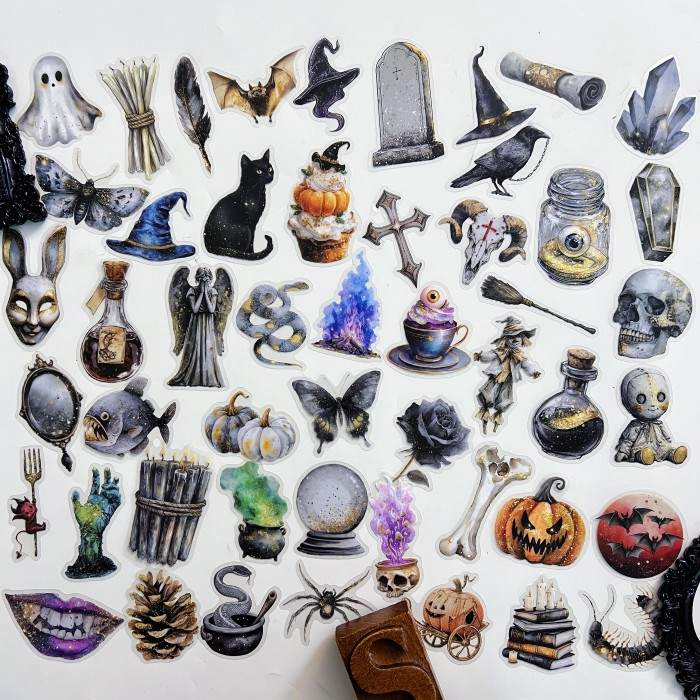 Arcane Retro Sticker 50PCS