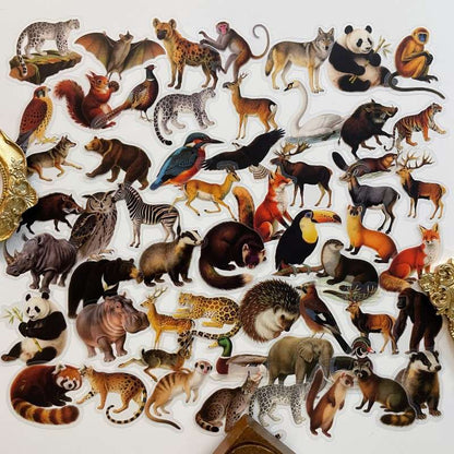 Woodland Beasts Sticker 56PCS