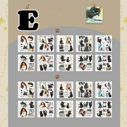 Pet Diary Sticker Book 20Sheets