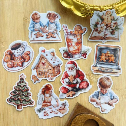 Festive Gingerbread Moments Sticker 20PCS