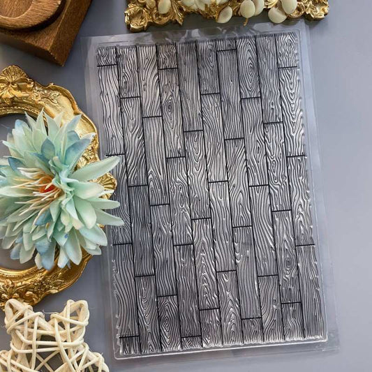 Grain Timber Clear Stamp