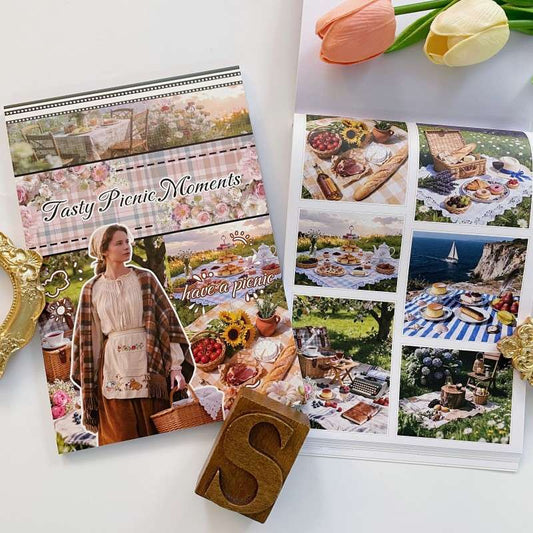 Tasty Picnic Moments Sticker Book 20Sheets