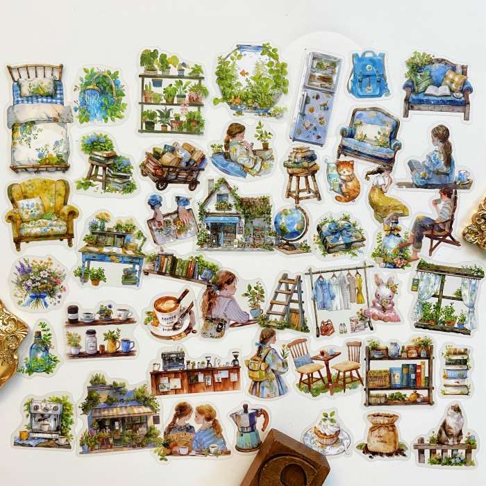 Life Observation Diary Sticker 45PCS