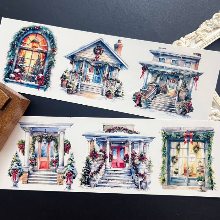 Winter Cottage Sticker 4Sheets | ML