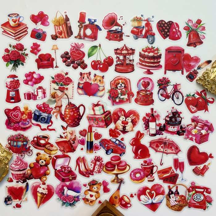 Heartfelt Wish Sticker 56PCS