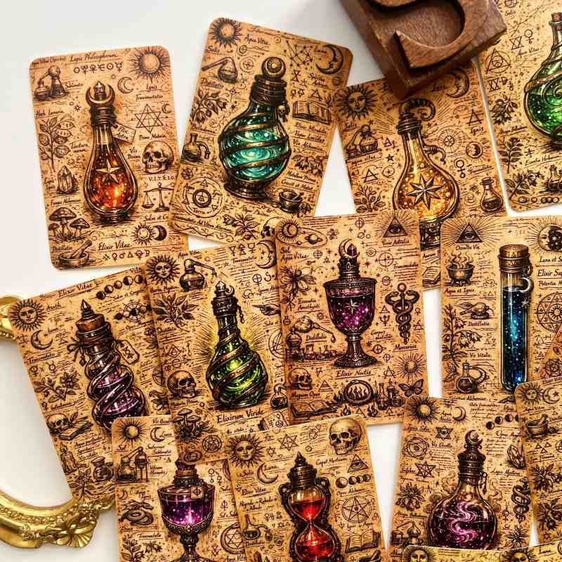 Alchemy Bottle Art Cards 36PCS