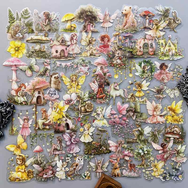 Elf Fantasy Sticker 80PCS