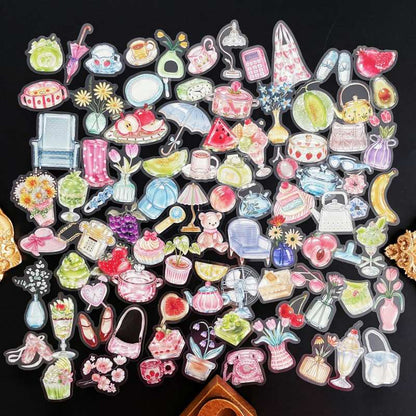 Shimmer Bazaar Sticker 90PCS