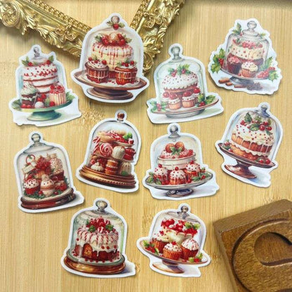 Holiday Cake Sticker 20PCS