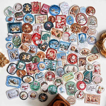 Christmas Interlude Sticker 90PCS