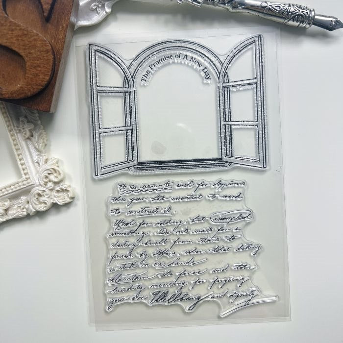 Inside Outside Clear Stamp