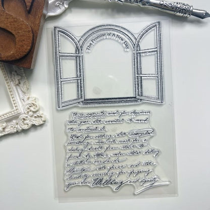 Inside Outside Clear Stamp