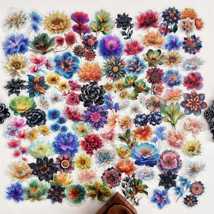 Luminous Floret Sticker 90PCS