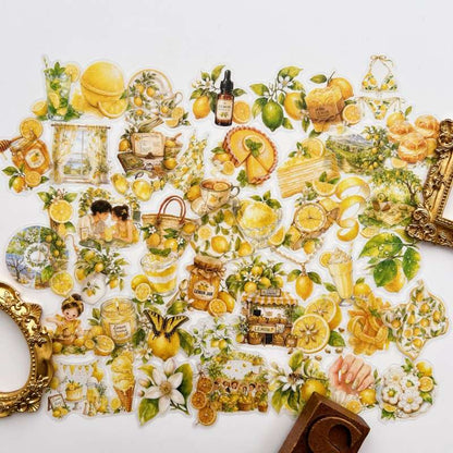 Lemon Splash Sticker 50PCS