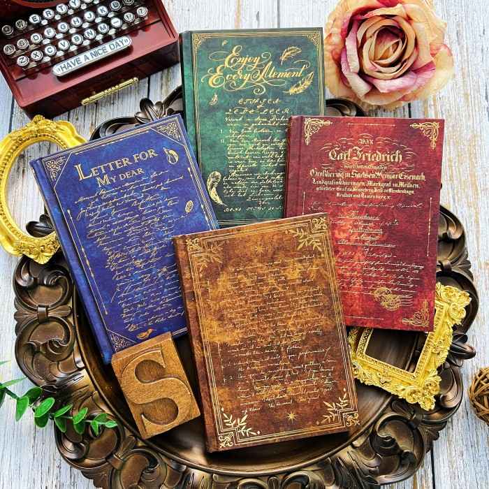 Longing Verse Collage Paper Book