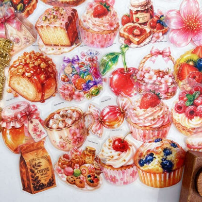 Honey Tea Sticker 50PCS