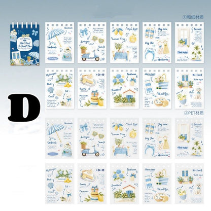 Slow Travel Sticker Book 20Sheets