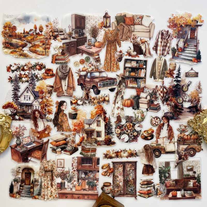 Fallen Poem Sticker 60PCS