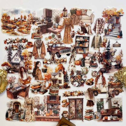 Fallen Poem Sticker 60PCS