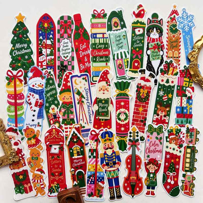 Whimsical Xmas Note Paper 30PCS