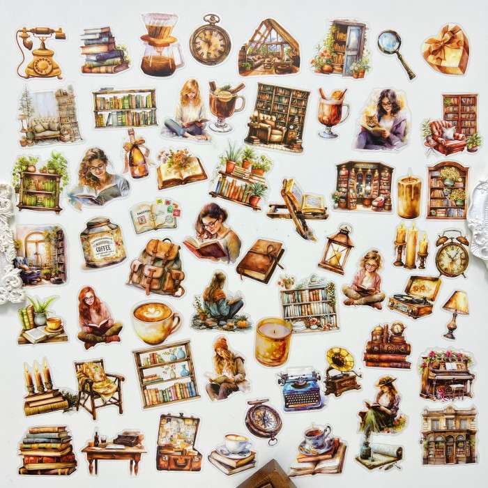 Cafe Solace Sticker 60PCS