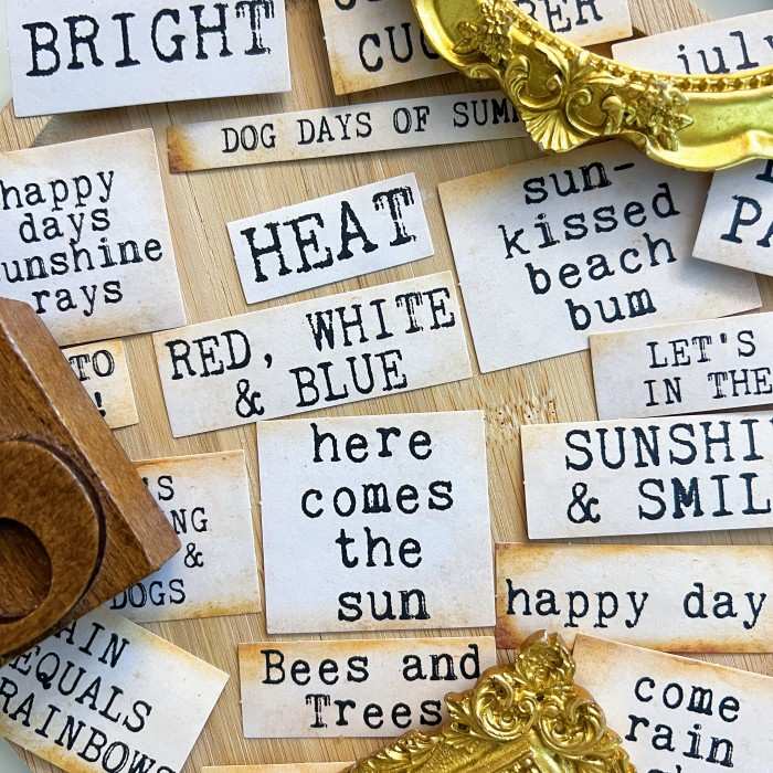 Vintage Vocals Sticker 20PCS