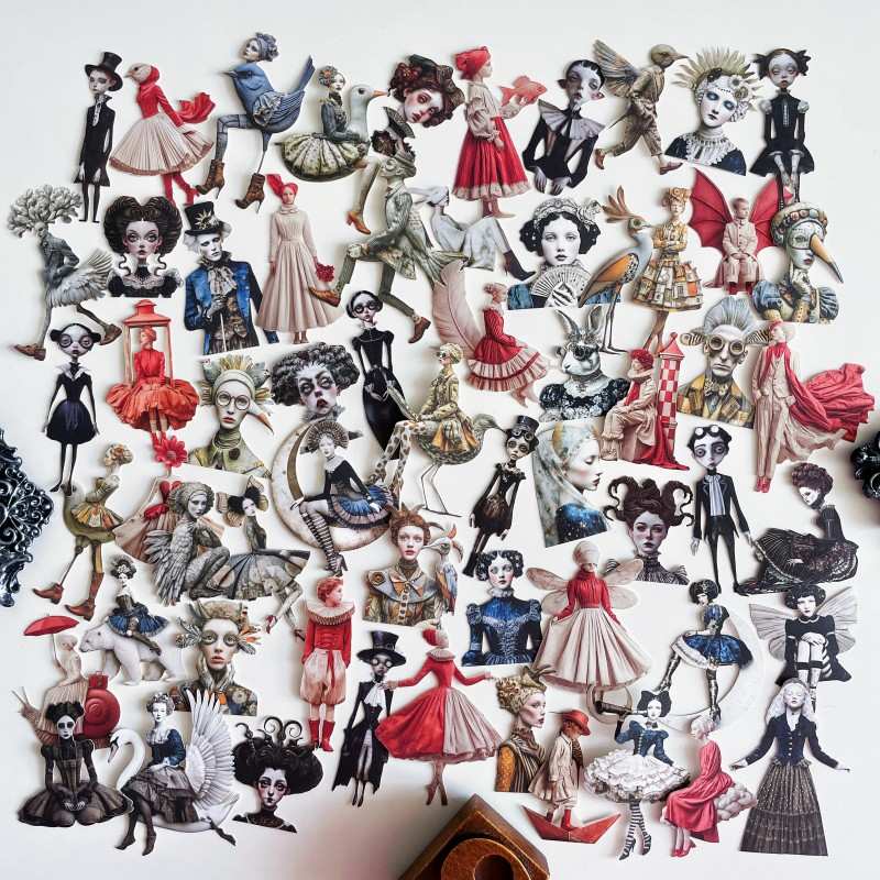 Wonderfolk Sticker 60PCS