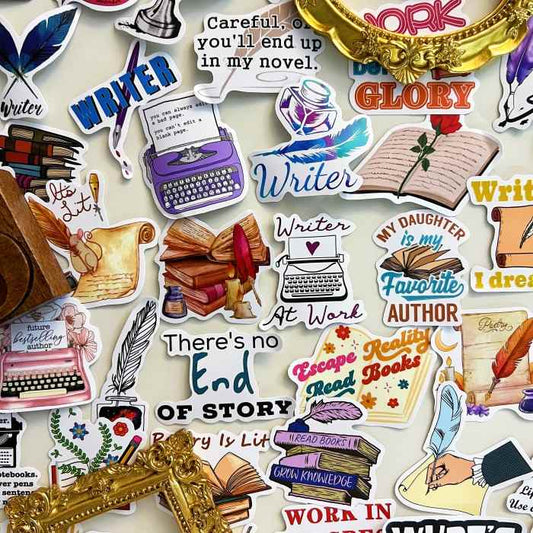 Writer Doodles Sticker 50PCS