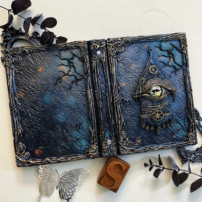 Arcane Gaze 3D Embossed Loose-Leaf Journal