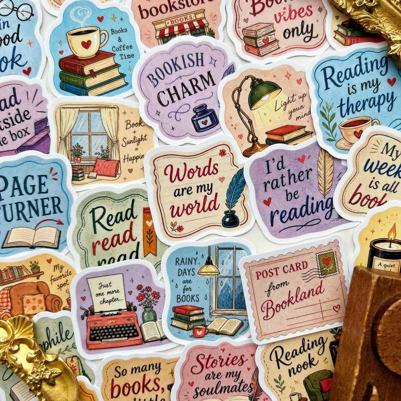 Bookplate Sticker 50PCS
