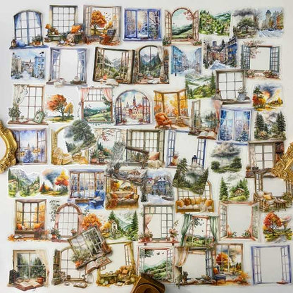 Misty Vista Sticker 60PCS