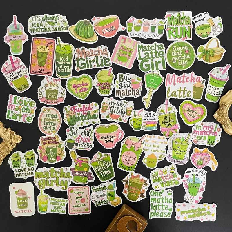 Matcha Bliss Sticker 50PCS