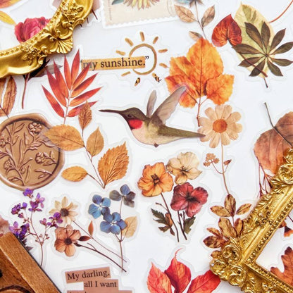 Literary Garden Sticker 50PCS