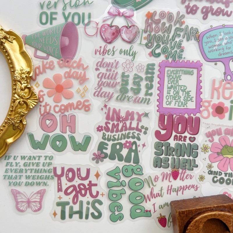 Mint Motivation Sticker 50PCS