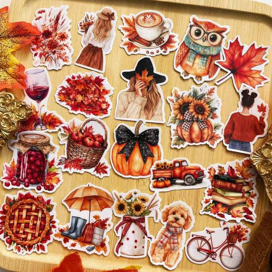 Hello Autumn Sticker 20PCS