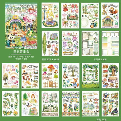 Concert In The Forest Sticker Book 20Sheets