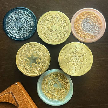 Magic Glyph Sealing Wax Stamp