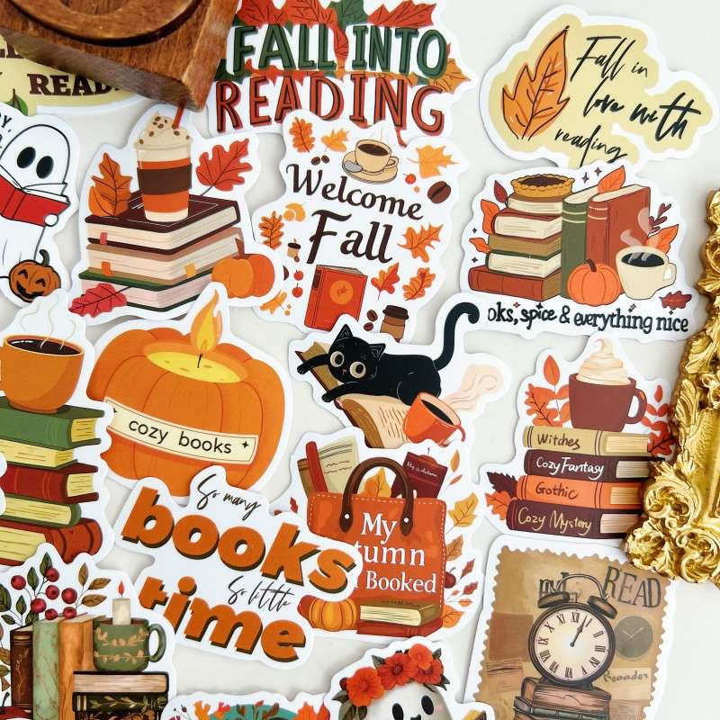 Read Fall Sticker 50PCS