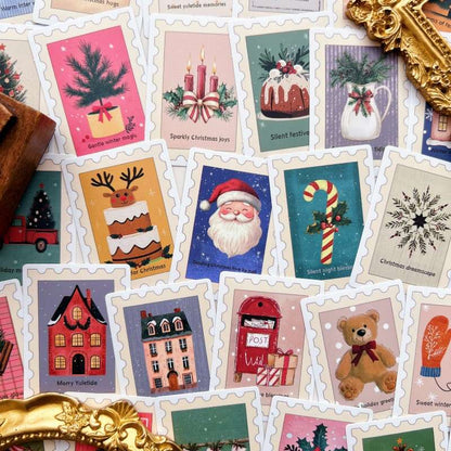 Noel Stamp Sticker 50PCS