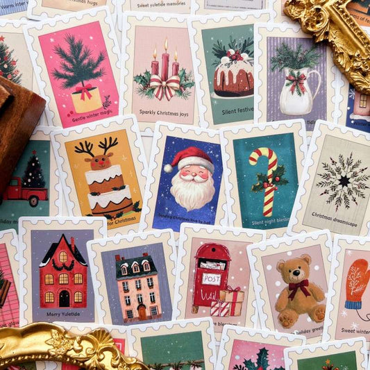 Noel Stamp Sticker 50PCS