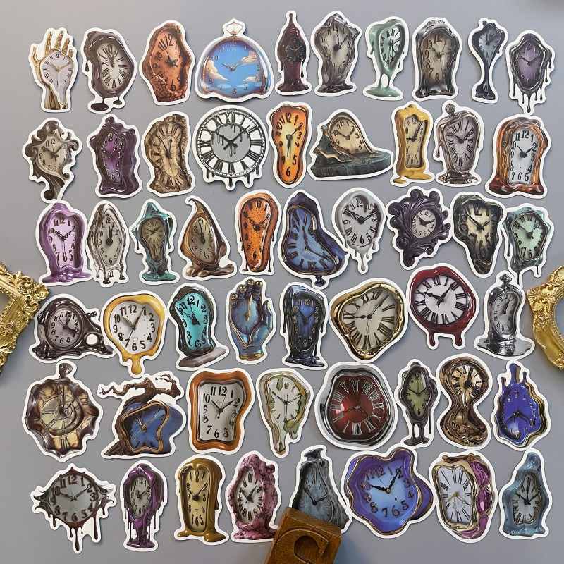 Ticking Clock Sticker 50PCS – Soto Studios