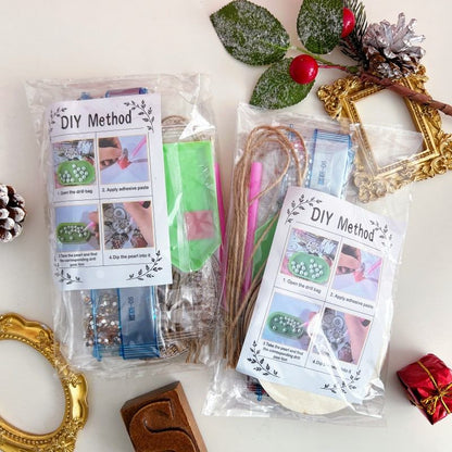 DIY Christmas Diamond Art Ornament Kit 6PCS