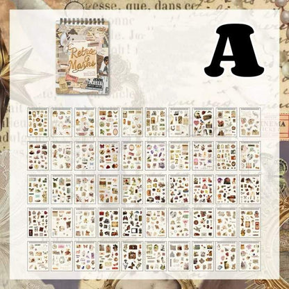 Classic Codex Sticker Book 50Sheets