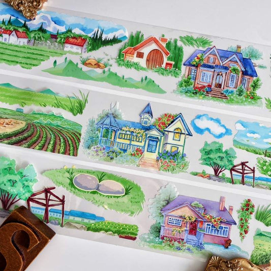 Bright Spring Tape Roll | Dan Sheng