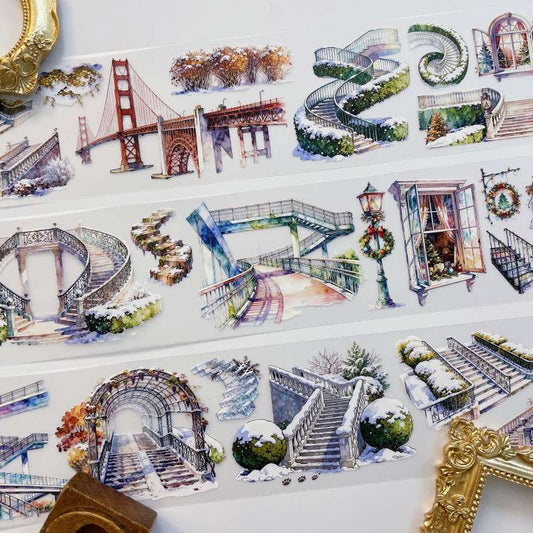 Frosted Steps Tape Roll | Dan Sheng